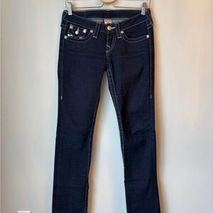 Women’s 2000’s Low Rise RARE True Religion Straight Leg Jeans